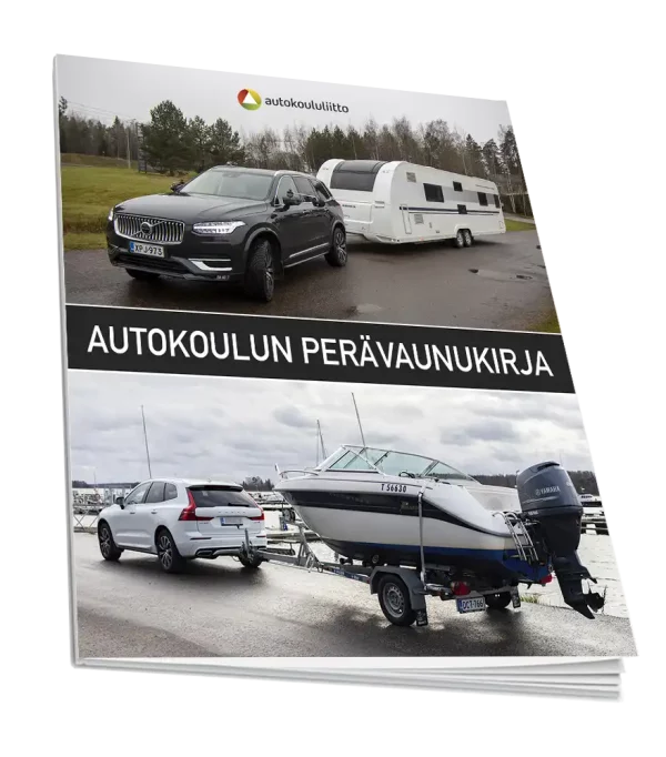 Autokoulun perävaunukirja